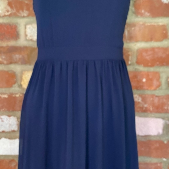 Lulu’s Blue Air of Romance Halter Maxi Dress size XS - Picture 7 of 12